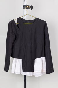 SAMPLE - Off Shoulder Slit Top in S