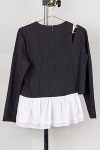 SAMPLE - Off Shoulder Slit Top in S