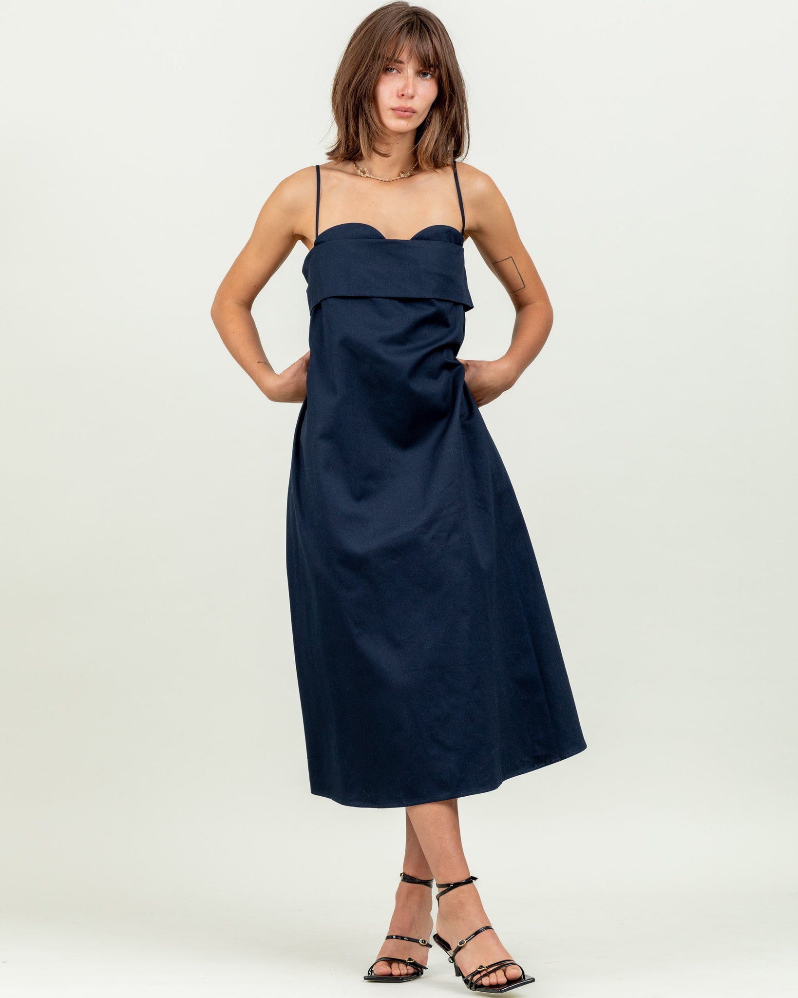 Verona Dress 2.0 Organic Twill