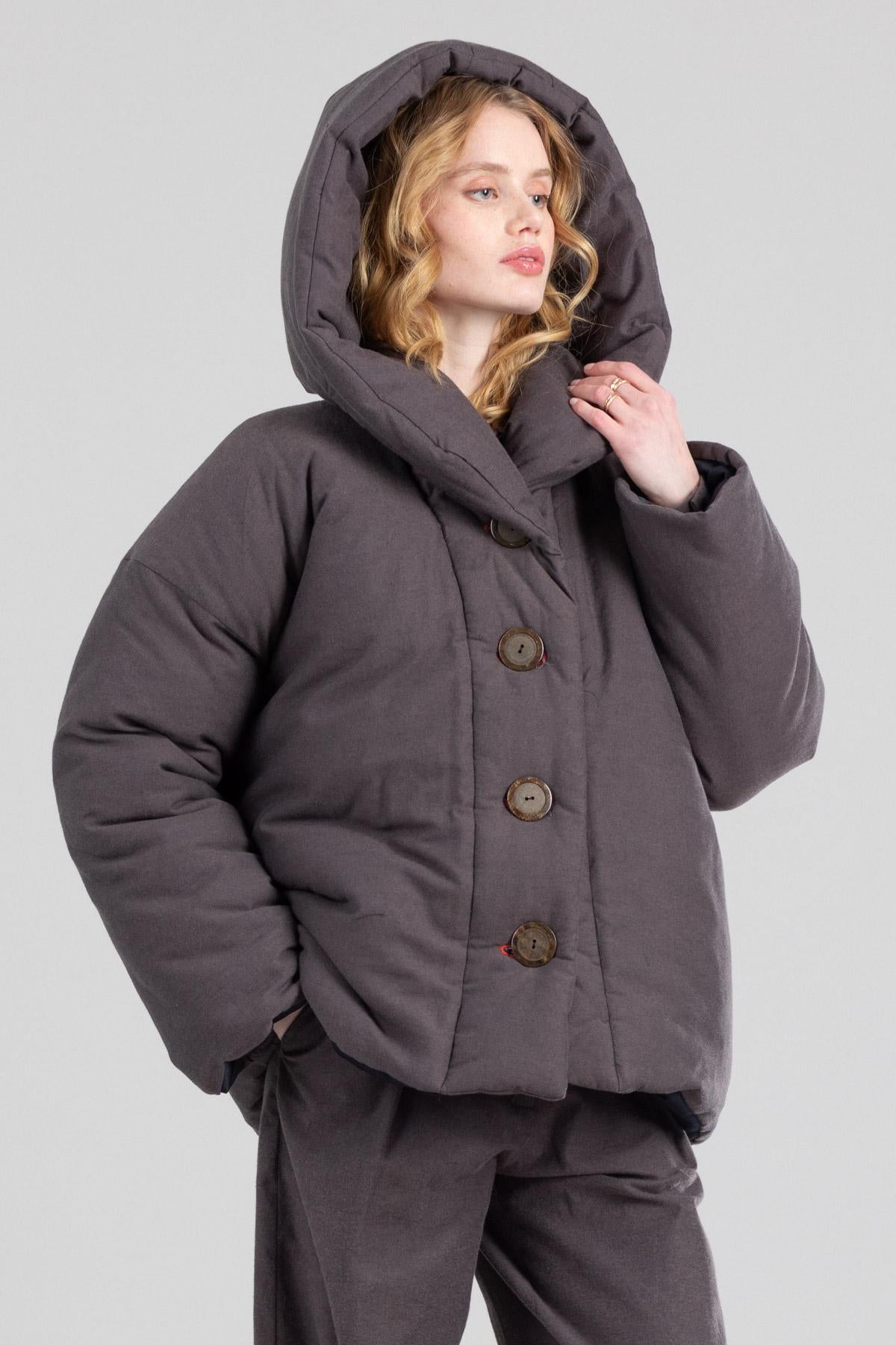 Puffer Hoodie Jacket